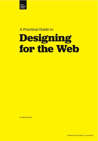Designing for the Web - Cover